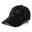 Jastore Toddler Baby Boy Baseball Cap Baby Girl Dinosaur Hats Cotton Infant Baseball Cap Kids Sun Hat (US, Age, 6 Months, 12 Months, Black)