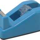 Desktop Tape Dispenser Cute Light Office Tape Dispensers, Nano Pads Fix Base, Green
