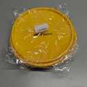 4 x Dog Frisbee  Soft Rubber Flying Disc Toy for Small Dogs, 9 Yellow  Safe, Lightweight & Fun