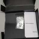 Floating Metal Wall Mount Shelf,Shelf for Projector,TV Cable Box,Router,Speaker,Sound Bar,Camera,Gaming,Decor Display (Black, 10.2" x 8.7")