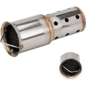 VG Motorcycle Universal DB killer 51mm 2", Removable Exhaust Baffle Slip-On Mufflers Reduces Exhaust Noise While Maintaining Engine Performance Fit Harley and Most Aftermarket Pipes (Style A)