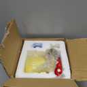 Coloch 5 Pcs Ceramic Measuring Spoons with Base, Mushroom Shape Baking Measuring Spoons and Cup Decorative Cute Cooking Spoons Set for Dry and Wet Ingredients, 1/4, 1/2, 1 tsp, 1 Tbsp