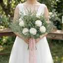 lovemoon 130 Pcs Artificial Mixed Eucalyptus Stems Bulk, 5 Kinds of Faux Greenery Eucalyptus Leaves Bulk for Vase Wedding DIY Bouquets Floral Arrangement Home Decor (130, Green)