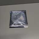 Silicone Shower Drain Hair Collector 2-piece Set, Anti Clogging Drain Cover with Strong Suction Cup, Square Hair Filter for Bathtub, Shower and Kitchen Sink, Easy to Clean Drain Protector (White)