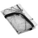 Stroller Rain Cover for Dog/Cat Transparent Waterproof PU Pushchair Rain Cover Dustproof Wide Compatible Stroller Accessories