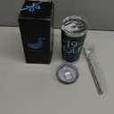 JENVIO Gifts for Golfers | The 19th Hole | Stainless Steel Travel Tumbler with 2 Lids Straws Gift Box and Card | Unique Father Funny Golf Stocking Stuffer Husband Dad Valentine's Day