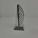 Bambeco 14In Wooden Metal Leaf
