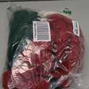 Hommtina Christmas Stockings, Personalized Christmas Stockings 18 Inches Large Size Cable Knitted Stocking Gifts (6pcs White/Red/Green)