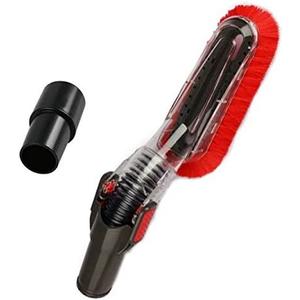 Flexible Soft Vacuum Accessories and Attachments Dusting Brush 35mm-32mm Adapter Perfect for Cleaning Furniture & Ceiling Vacuum Cleaner Attachments for 1-1/4'' or 1-3/8'' Standard Hose