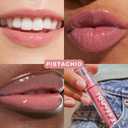 Tower 28 ShineOn Lip Gloss Jelly, Pistachio (0.13 oz) Nude Pink Tinted Lip Oil with Hydrating Lip Balm Formula, Non-Sticky, High-Shine Gloss with Nourishing Oil Blend