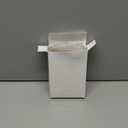 Abbylike 18 Pcs Small Velvet Jewelry Pouch for Travel 4 x 4 Inch Mini Clear Jewelry Bags Traveling PU Leather Velvet Organizer Bags (Beige)