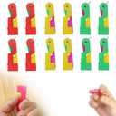 2 x Automatic Needle Threader, Frundoo 2025 New DIY Hand Sewing Machine Needle Threader, Self Threading Needles for Hand Sewing, for Sewing Embroidery Cross Stitch Craft Stitching Knitting Quilting-12Pcs