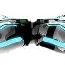 Hover-1 i100 Electric Hoverboard - 7MPH Top Speed, 10 Mile Range, 5HR Full-Charge, Built-In Bluetooth Speaker, Rider Modes: Beginner to Expert Self Balancing Scooter