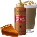 4 x Torani Puremade Sauce, Pumpkin Pie, Squeeze Bottle, 16.5 Ounces, BBD: 06/30/2026