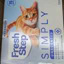 Fresh Step Simply Unscented Advanced Multi Cat Clumping Litter, 18.5 lb Each, Pack of 2
