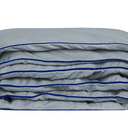 Deepsleep Cooling Comforter, Full/Queen Size, NASA-Grade Space Technology Cooling Blanket for Hot Sleepers Night Sweats, Q-Max > 0.45 Aerocool™ Breathable, Cool Grey, 90"x90"