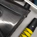 Yougfin Snow Brush with Ice Scraper 33 inch, 4 in 1 Extendable Snow Removal for Cars with Foam Grip and 360° Pivoting Brush Head, Heavy Duty Snow Cleaner for Auto Truck SUV (YELLOW)