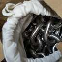 316 Stainless Steel Boat Anchor Chain with 2 Pcs Anti-Off Shackles, Marine Grade, 10FT