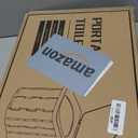 XL Portable Folding Camping Toilet with Lid - Travel Portable Potty for Adults, Grey (Gray)