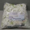 Auihiay 64 PCS Artificial Hydrangea Flowers, Silk Hydrangea Full Flowers Heads with Stems for Wedding Centerpieces, Home, Garden, Baby Shower, Party Decoration (Ivory)