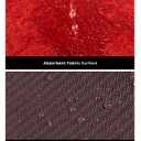 tixpol Red Carpet Runner for Party, 4ft x 50ft Wedding Aisle Runner, Heavy Duty 450 GSM Thick Event Carpet, No Tape Needed Floor Runner for Ceremony, Hollywood, Grand Opening, Awards Night Entrance