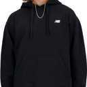 New Balance Men's Sport Essentials Fleece Hoodie (Large, Black)