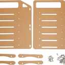 3.5in Hard Drive Bracket, Desktop Transparent Acrylic Hard Drive Bracket, DIY 3.5in Hard Disk Shelf HDD Cage (6 Layers)