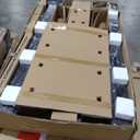 Silverback Height Adjustable In-Ground Basketball Hoop with Tempered Glass Backboard, Pro-Style Breakaway Rim & Backboard Pad (54 inch clear)