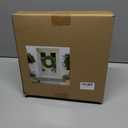 Spring Summer Boxwoods Green Wreath for Front Door Decor, 18-20Inch Greenery Artificial All Seasons Wreaths for Wall Window Porch Home Farmhouse Outdoor Outside Indoor Hanging Decorations