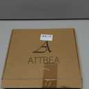 ATTBEA Men's 2 in 1 Running Shorts with Liner 5" Quick Dry Workout Gym Sports Shorts with Pockets (Large, Black/Green)