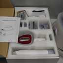 Dog Grooming Vacuum Kit, Dog Vacuum for Shedding Grooming Hair Dryer Kit, 9-in-1 Pet Brush Vacuum with Electric Pet Clippers, 21KPa Adjustable Speed & Temperature - 3L Dust Box