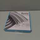 40FT Weather Stripping Door Seal Window Seal - Brush Window Insulation Door Weather Stripping Anti-Draft for Door Insulation Soundproofing (0.35" X 0.35", Gray)