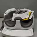 Ingenuity Baby Base 2-in-1 Booster Feeding and Floor Seat with Self-Storing Tray - Slate