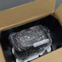 Bonsaii Paper Shredder for Home Use, 3.4 Gal Wastebasket, 6 Sheet Crosscut Paper Credit Cards, Staples, and Clips Shredder for Home Office Use, Portable Handle Design (C237-B New Version)