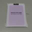 JETech Rotating Case for Samsung Galaxy Tab S10 Lite / S10 FE / S9 FE 10.9-Inch / S9 11-Inch with S Pen Holder, 360 Degree Rotation Protective Stand Cover Clear Back, Auto Wake/Sleep (Lavender)