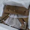 Tribesigns Farmhouse Console Table, 47 Inches Entryway Console Table with Storage, Industrial Hallway Accent Table for Living Room, Entrance (Natural Wood)