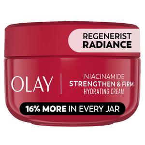 Olay Regenerist Radiance Niacinamide Face Moisturizer: Strong & Firm Cream for Women - Anti-Aging, Anti-Wrinkle, Hydrating & Skin Firming - 2 Oz