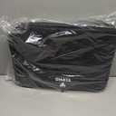 Golf Trunk Organizer – 2 Layer Car Storage Case for Golfers with Separate Ventilated Shoe Compartment–Portable Golf Bag Organizer for Balls,Tees,Clothes,Gloves & Accessories–Golf Gear for Men (Black), Dimensions 17"L x 13.5"T x 9"D