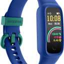 BIGGERFIVE Vigor 2 L Kids Fitness Tracker Watch for Boys Girls Ages 5-15, Activity Tracker, Heart Rate Sleep Monitor, IP68 Waterproof, Pedometer, Calorie Step Counter Watch, Blue