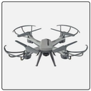 X 42 Avenger 6-axis gyroscope Aerial Drone w/ 4 Replacement Rotors