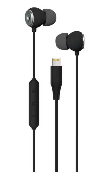 Helix/Retrak UltraBuds SE Lightning Earbuds Black Wired Headphones and Earphones