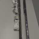 Black Curtain Rods 2 Pack,1 Inch Disc Curtain Rods for Windows 48 to 88",Blackout Wrap Around Curtain Rod with Aluminum Finials and Brackets,No Screw Disassembly Adjustable Curved Curtain Rod