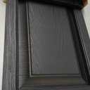 Ekena Millwork Lifetime Vinyl LP2S14X05100BL Standard Two Equal Panel Vinyls, Raised Panel Vinyl Shutters, w/Installation Shutter-Lok's & Matching Screws (Per Pair), 14.75"W x 51"H, Black