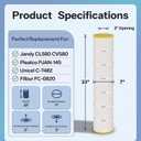 Pool Filter Cartridge Replacement for Jandy CL580, CV580