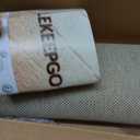Ultra Thin Indoor Door Mat 17"x29", Non Slip Door Mat, Khaki