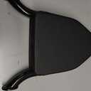 Sissy Bar Backrest Detachable Passenger Backrest Pad Compatible for Harley Davidson Touring Electra Glide, Road King, Road Glide, Street Glide, Ultra Limited 2009-2025 (Black)