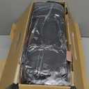 Massage Mat, Detachable Neck Massager, Full Body Vibration Heating, Massage Pad with 10 Vibrating Motors and 9 Speed Settings for Home Office Use, Gift for Men Women Parents Christmas,Black