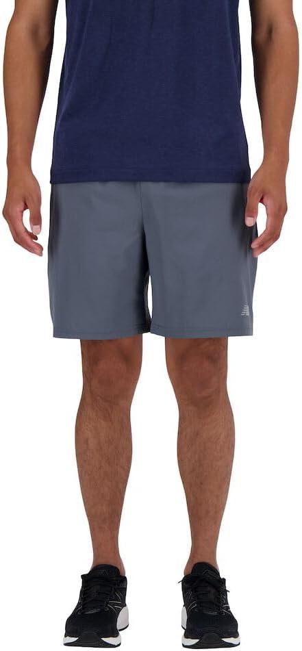 New Balance Men's Sport Essentials Short 7" (Large, Graphite)