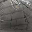 Love's cabin Seersucker Dark Grey Twin Comforter Set, 5-Piece All Season Lightweight Bed in a Bag Bedding Set with Comforter, Flat Sheet, Fitted Sheet, Pillowcase and Sham