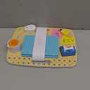 Melissa & Doug Wooden Work & Play Desktop Activity Board Infant and Toddler Sensory Toy - FSC-Certified (12.1 x 9.1 x 2.55)